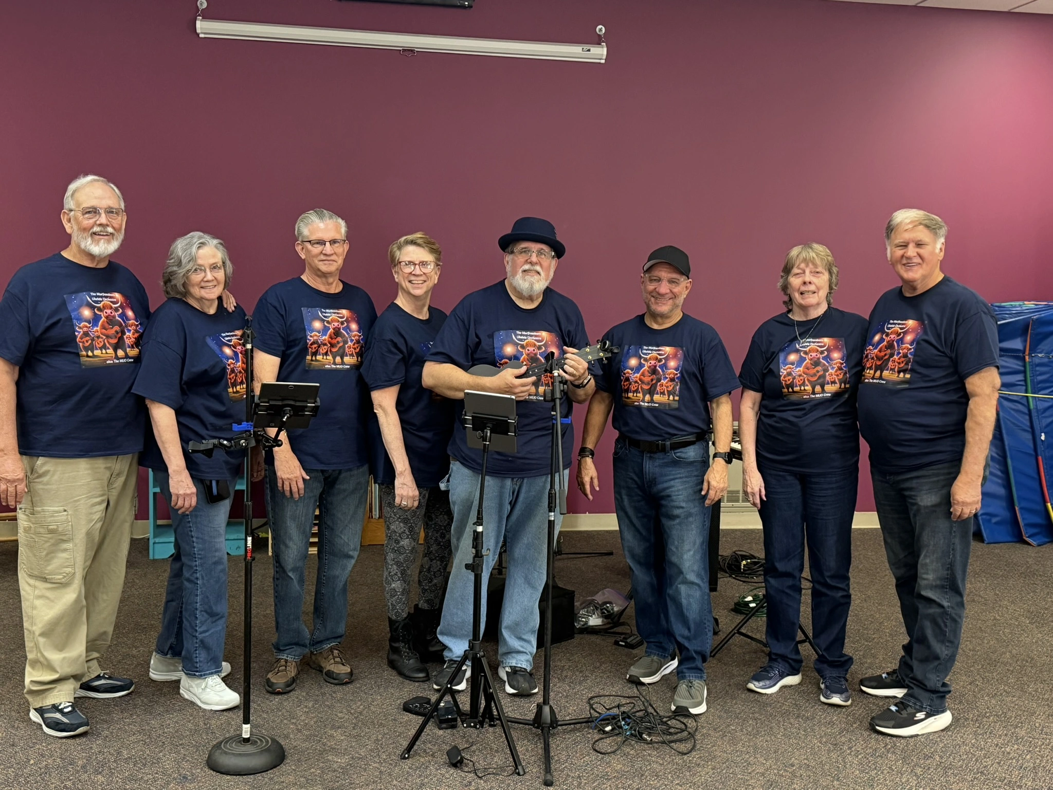 The MUO Crew performing live